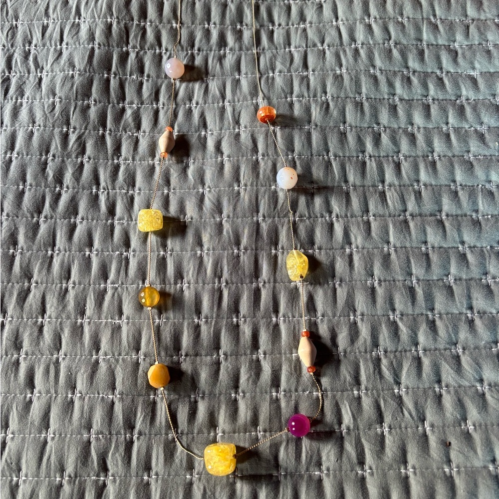 Chico's Multicolor Beaded Necklace